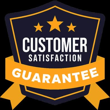 100% Satisfaction Guaranteed — we return within 24 hours if anything is missed